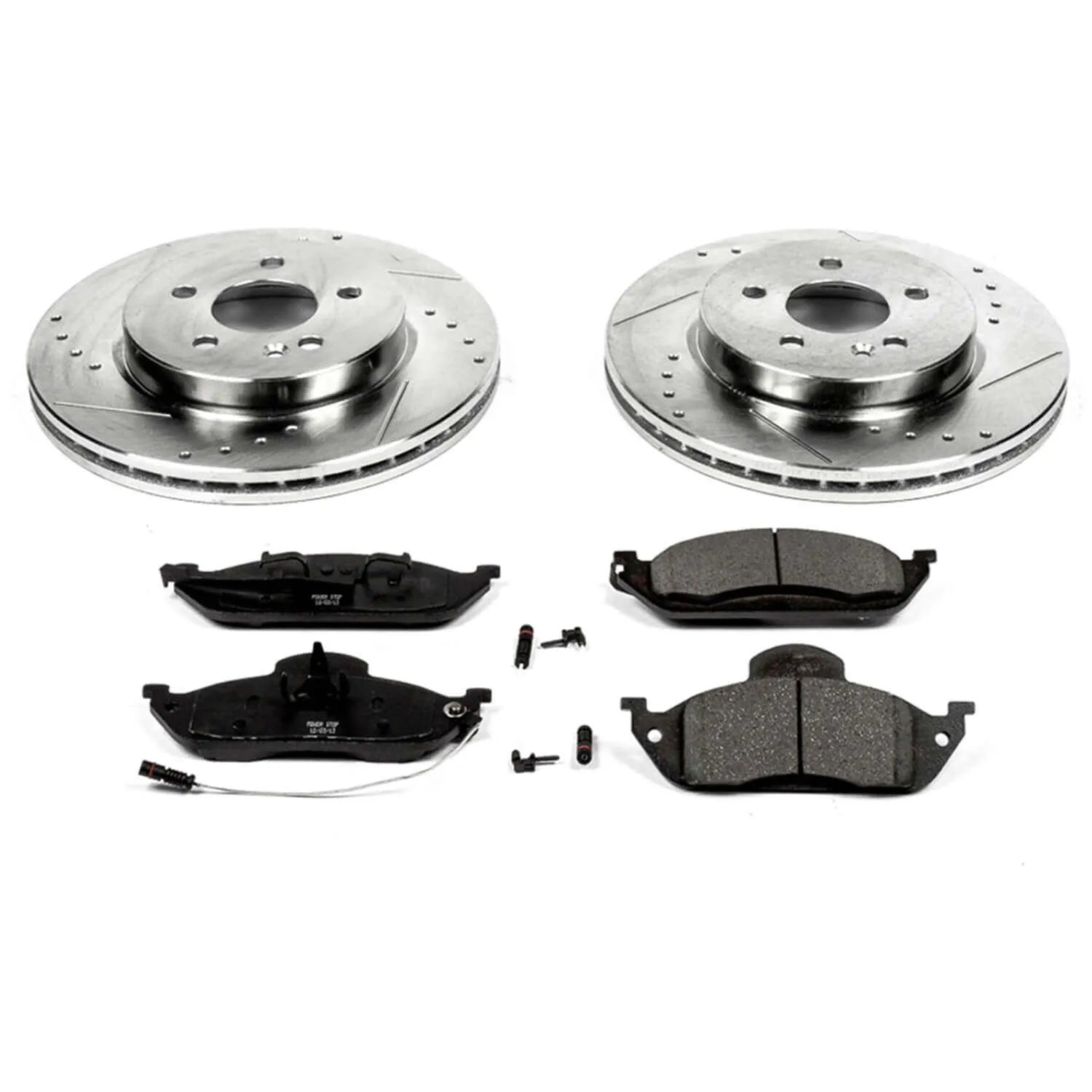 Power Stop K864 - Z23 Evolution Sport Performance 1-Click Brake Kit With Hardware (Front)