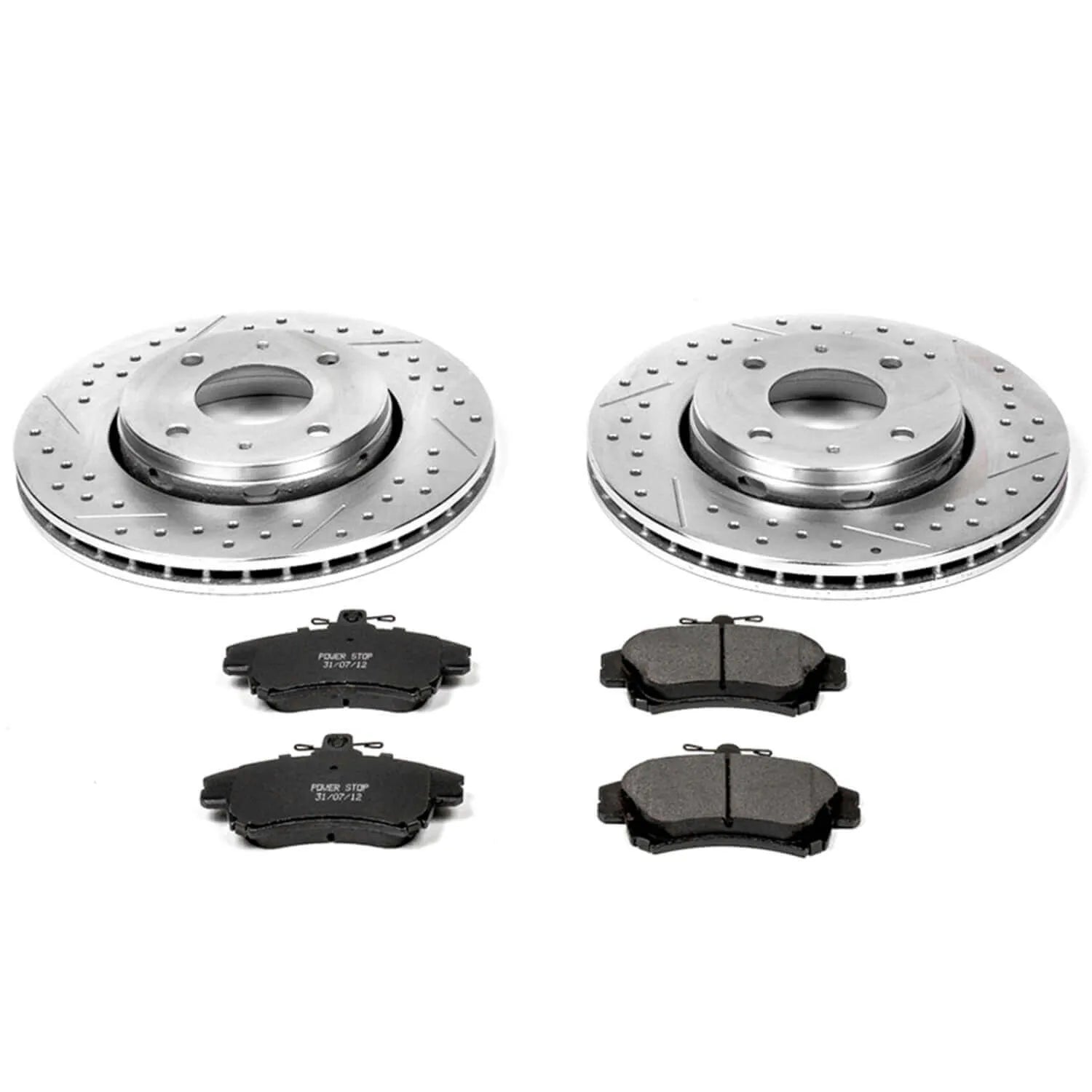 Power Stop K911 - Z23 Evolution Sport Performance 1-Click Brake Kit (Front)