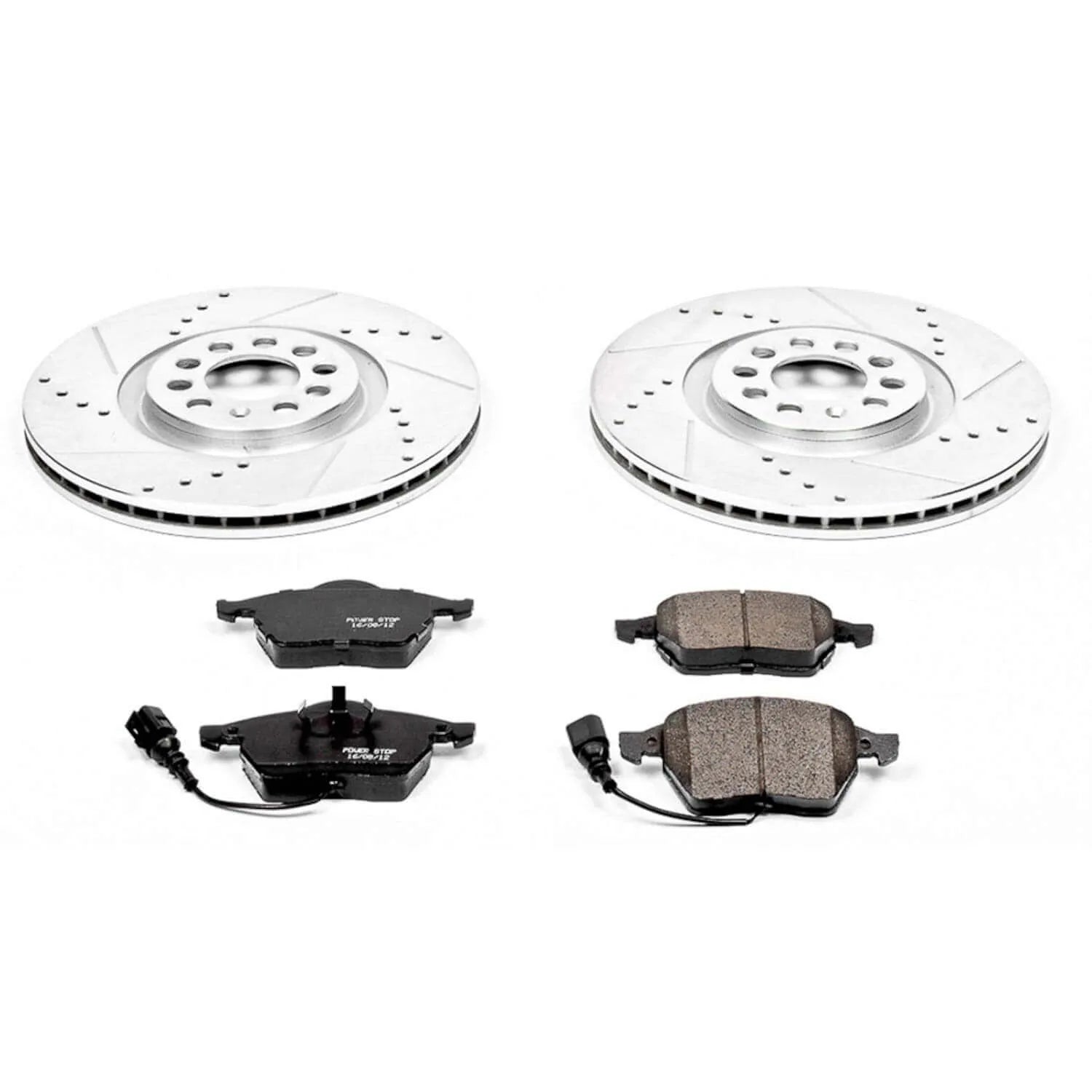 Power Stop K914 - Z23 Evolution Sport Performance 1-Click Brake Kit With Hardware (Front)