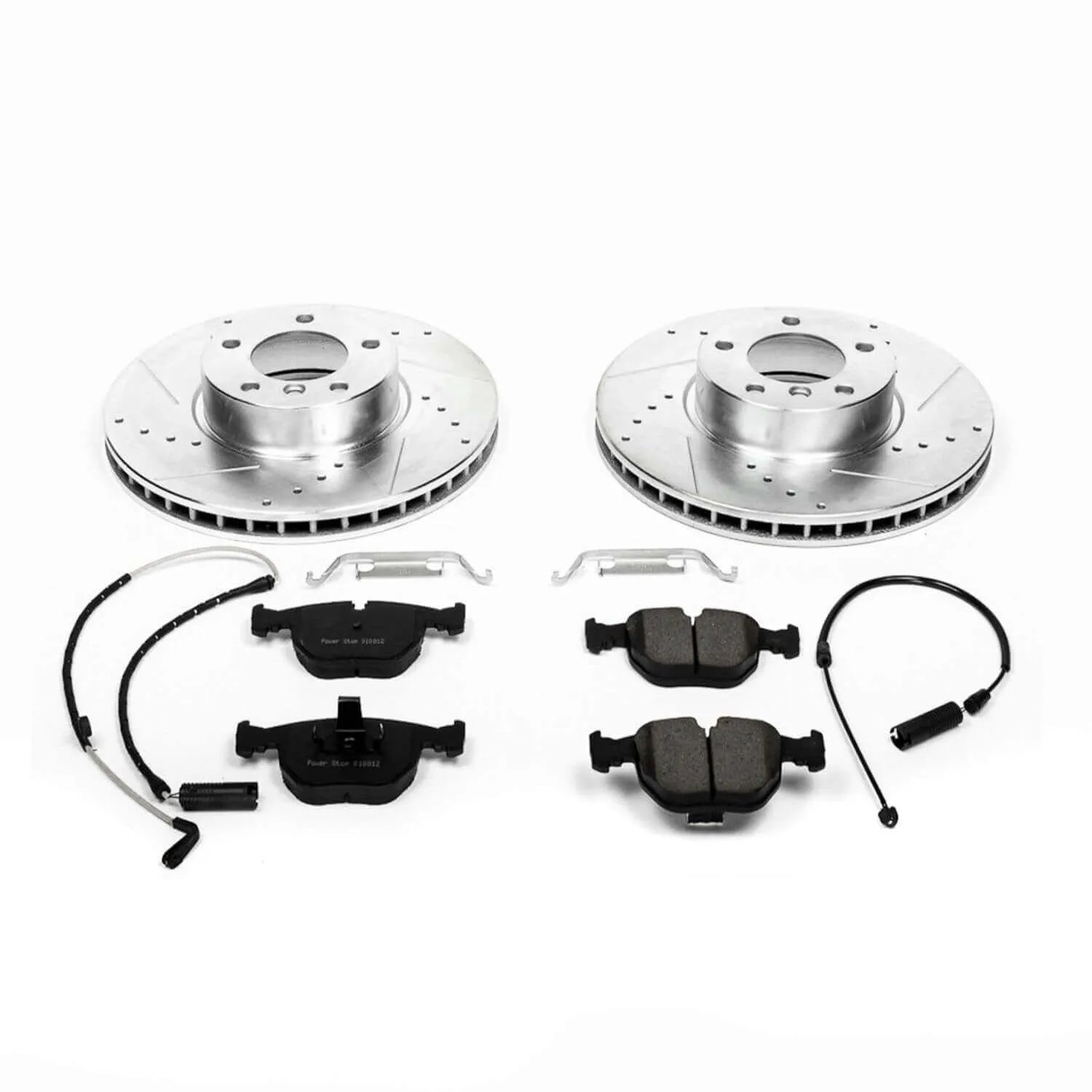 Power Stop K944 - Z23 Evolution Sport Performance 1-Click Brake Kit With Hardware (Front)