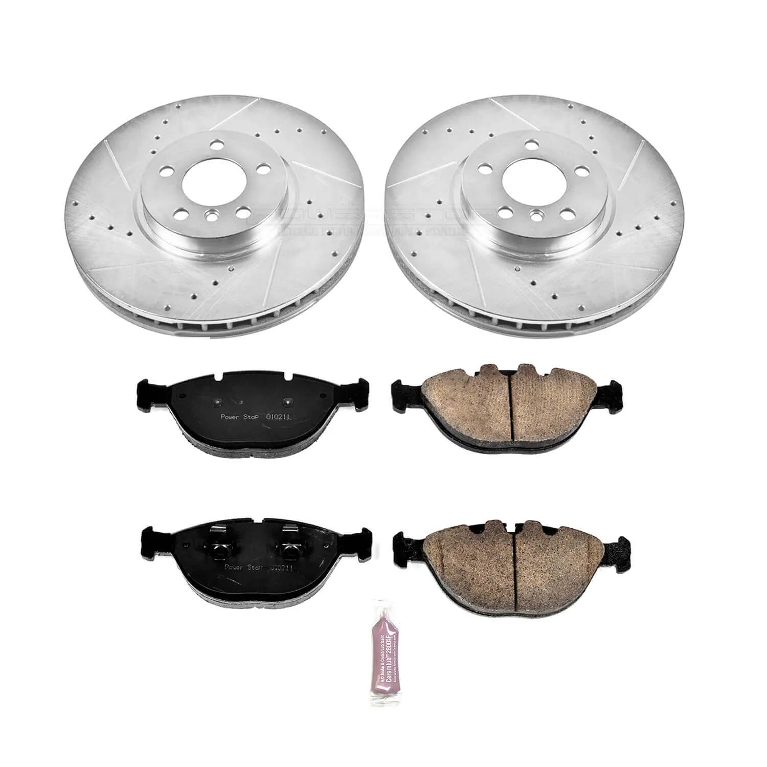 Power Stop K956 - Z23 Evolution Sport Performance 1-Click Brake Kit (Front)