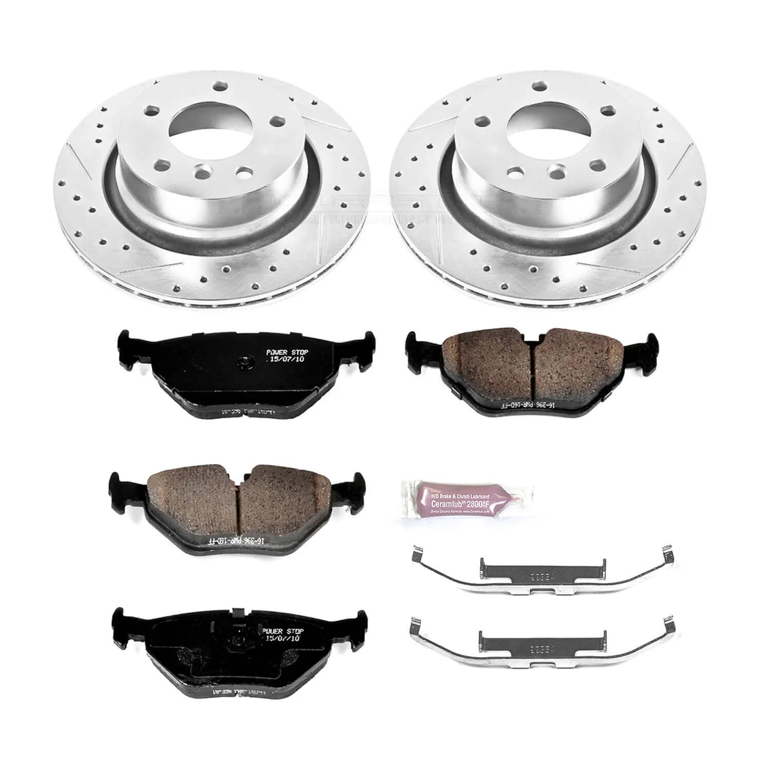 Power Stop K962 - Z23 Evolution Sport Performance 1-Click Brake Kit (Rear)
