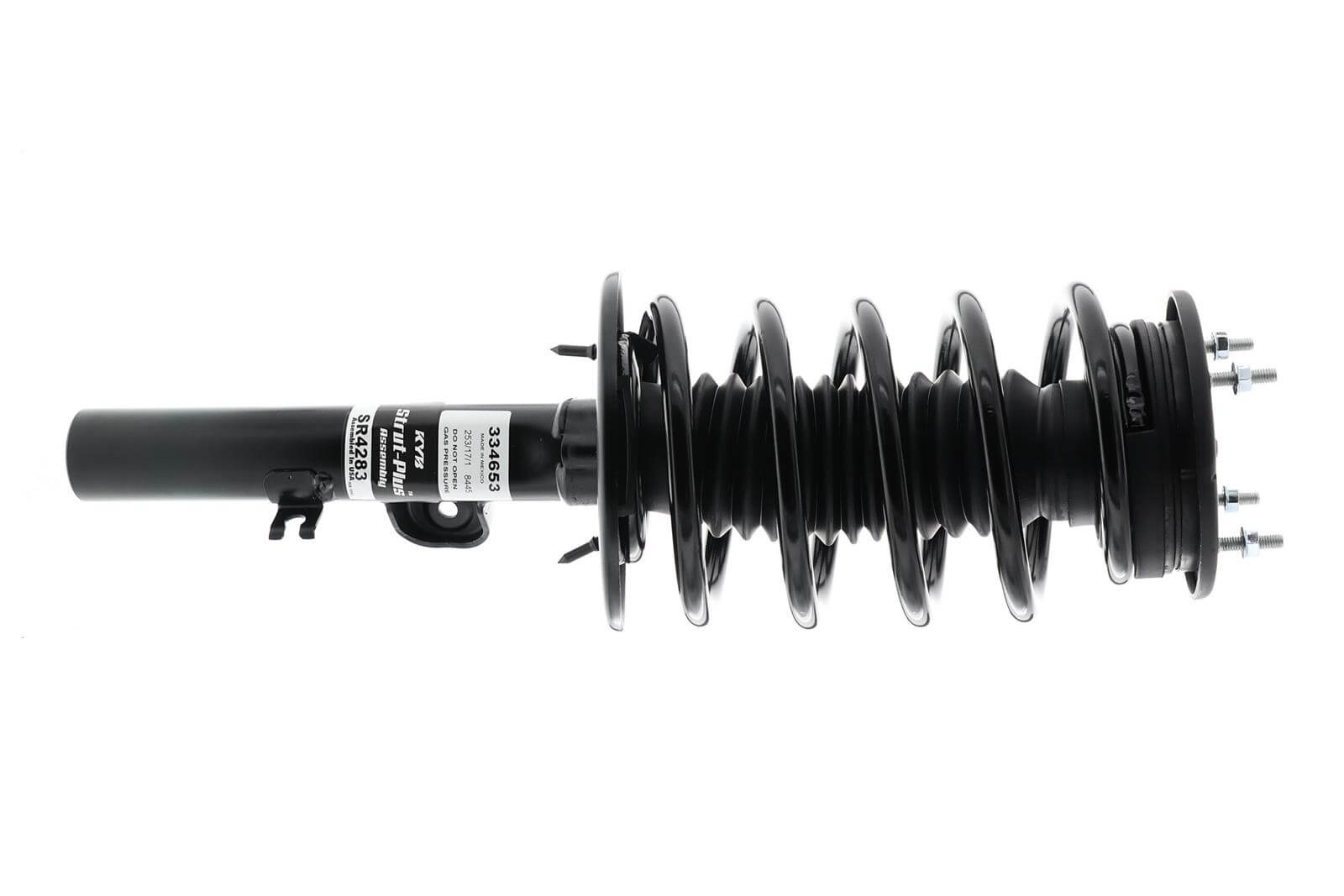KYB SR4283 Strut Plus Front Left Suspension Strut and Coil Spring Assembly for 2008–2009 Ford Taurus