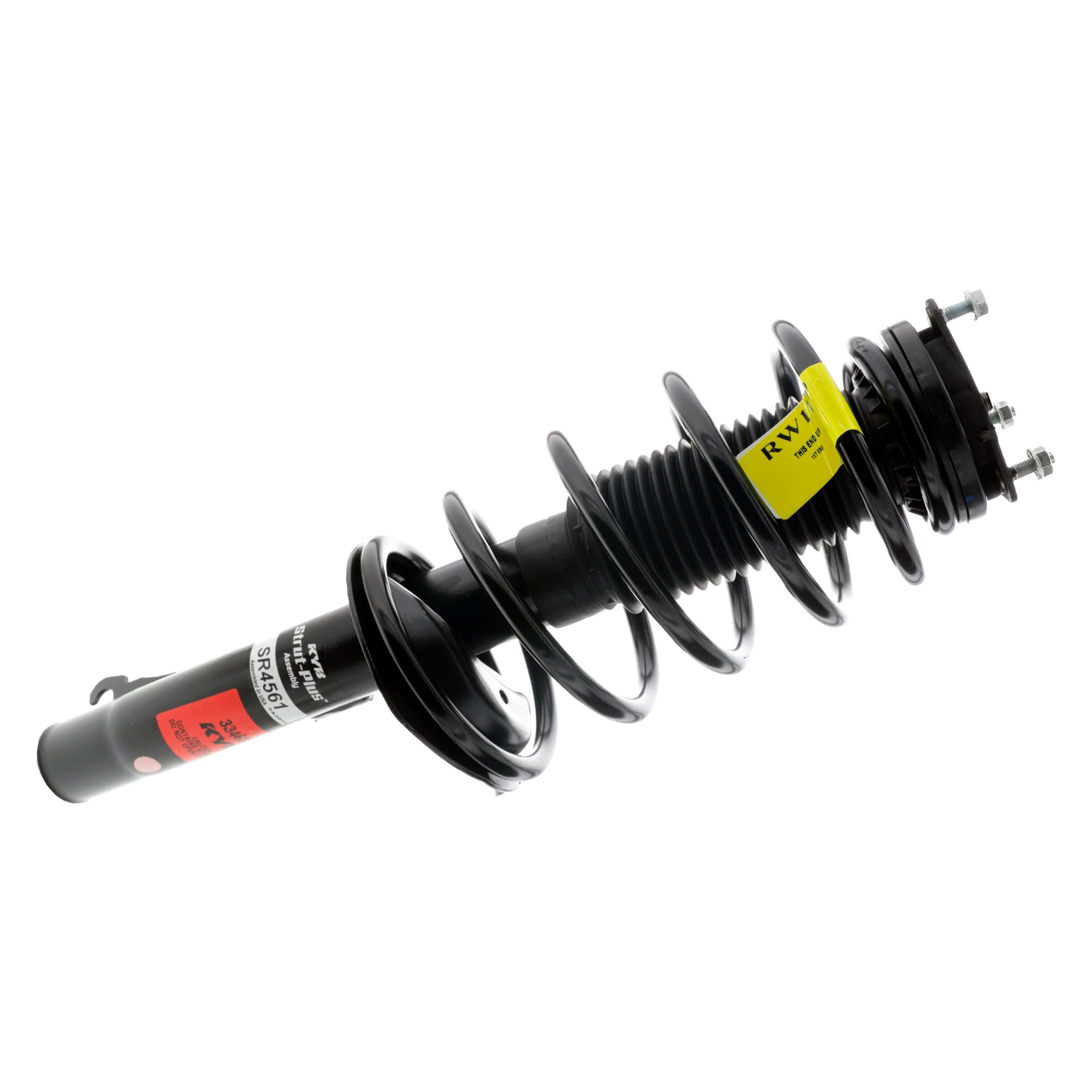 KYB SR4561 Strut Plus Front Driver Side Twin Tube Complete Strut Assembly for 2010–2013 Ford Transit Connect