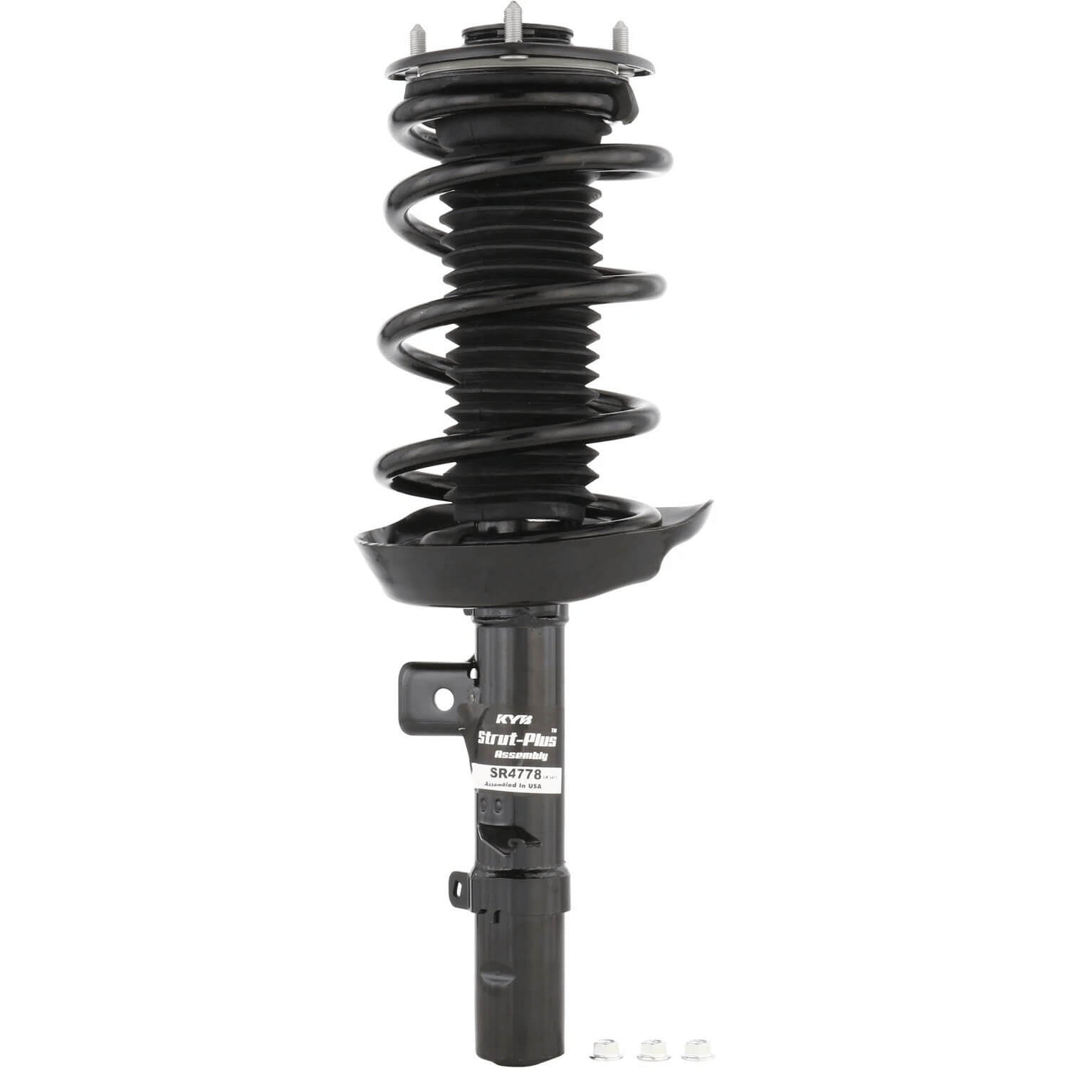 KYB SR4778 Strut Plus Front Driver Side Twin Tube Complete Strut Assembly for 2013–2017 Honda Accord