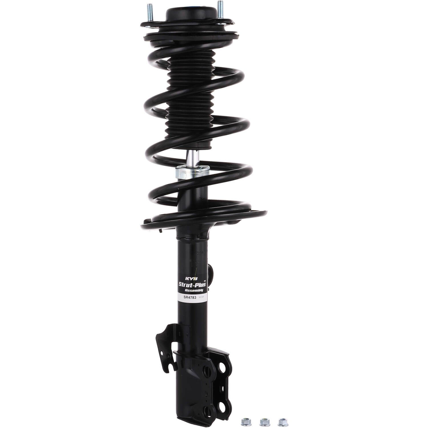 KYB SR4783 Strut Plus Front Driver Side Twin Tube Complete Strut Assembly for 2014–2019 Toyota Highlander