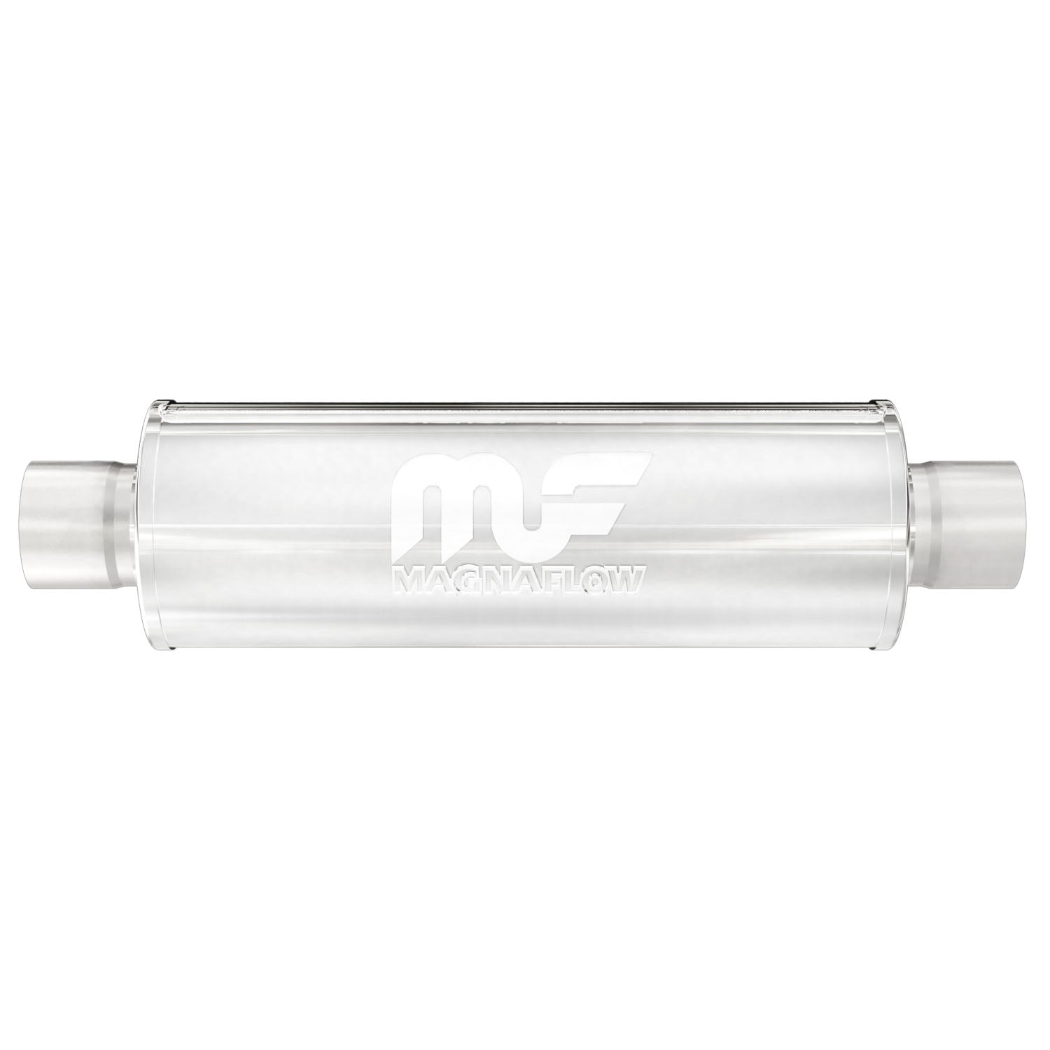 MagnaFlow 10415 Performance Stainless Steel Muffler (2.25" ID Center/2.25" OD Center)