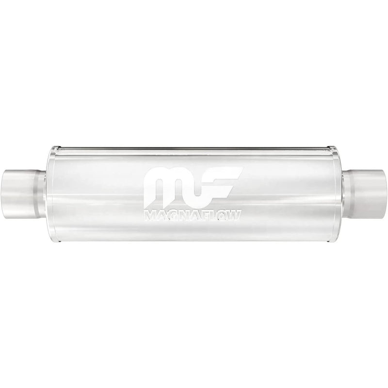 MagnaFlow 10419 Performance Stainless Steel Muffler (2.25" ID Center/2.25" OD Center)
