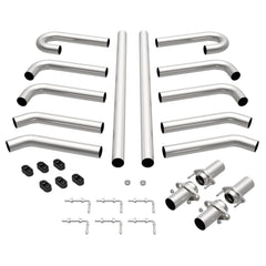 MagnaFlow 10702 Hot Rod Builder Stainless Exhaust System