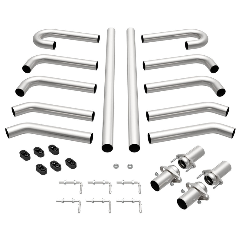 MagnaFlow 10702 Hot Rod Builder Stainless Exhaust System
