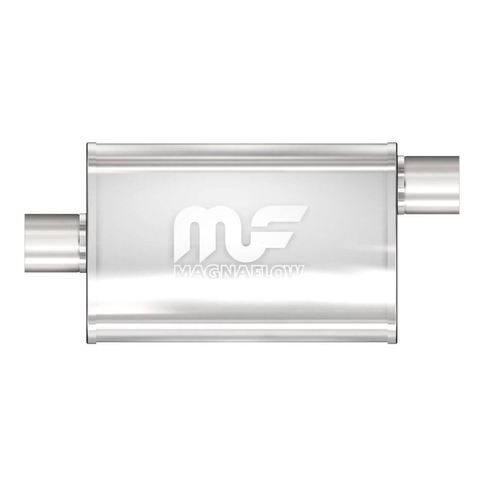 MagnaFlow 11259 Performance Stainless Steel Muffler (3" ID Offset/3" OD Center)