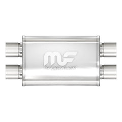 MagnaFlow 11386 Performance Stainless Steel Muffler (2.5" ID Dual/2.5" OD Dual)