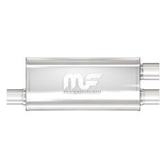 MagnaFlow 12267 Performance Stainless Steel Muffler (3" ID Offset/2.5" OD Dual)
