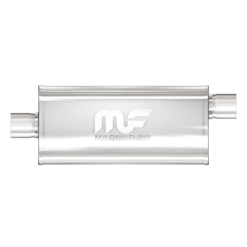 MagnaFlow 12289 Performance Stainless Steel Muffler (3" ID Offset/3" OD Center)