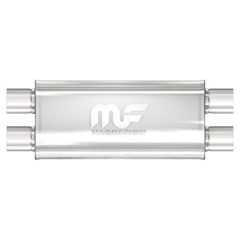 MagnaFlow 12469 Performance Stainless Steel Muffler (3" ID Dual/3" OD Dual)