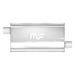 MagnaFlow 12577 Performance Stainless Steel Muffler (2.5" ID Offset/2.5" OD Offset)
