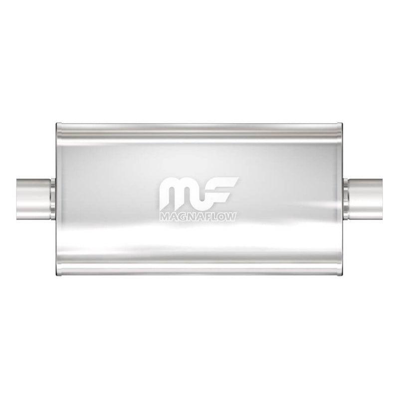 MagnaFlow 12579 Performance Stainless Steel Muffler (3" ID Center/3" OD Center)