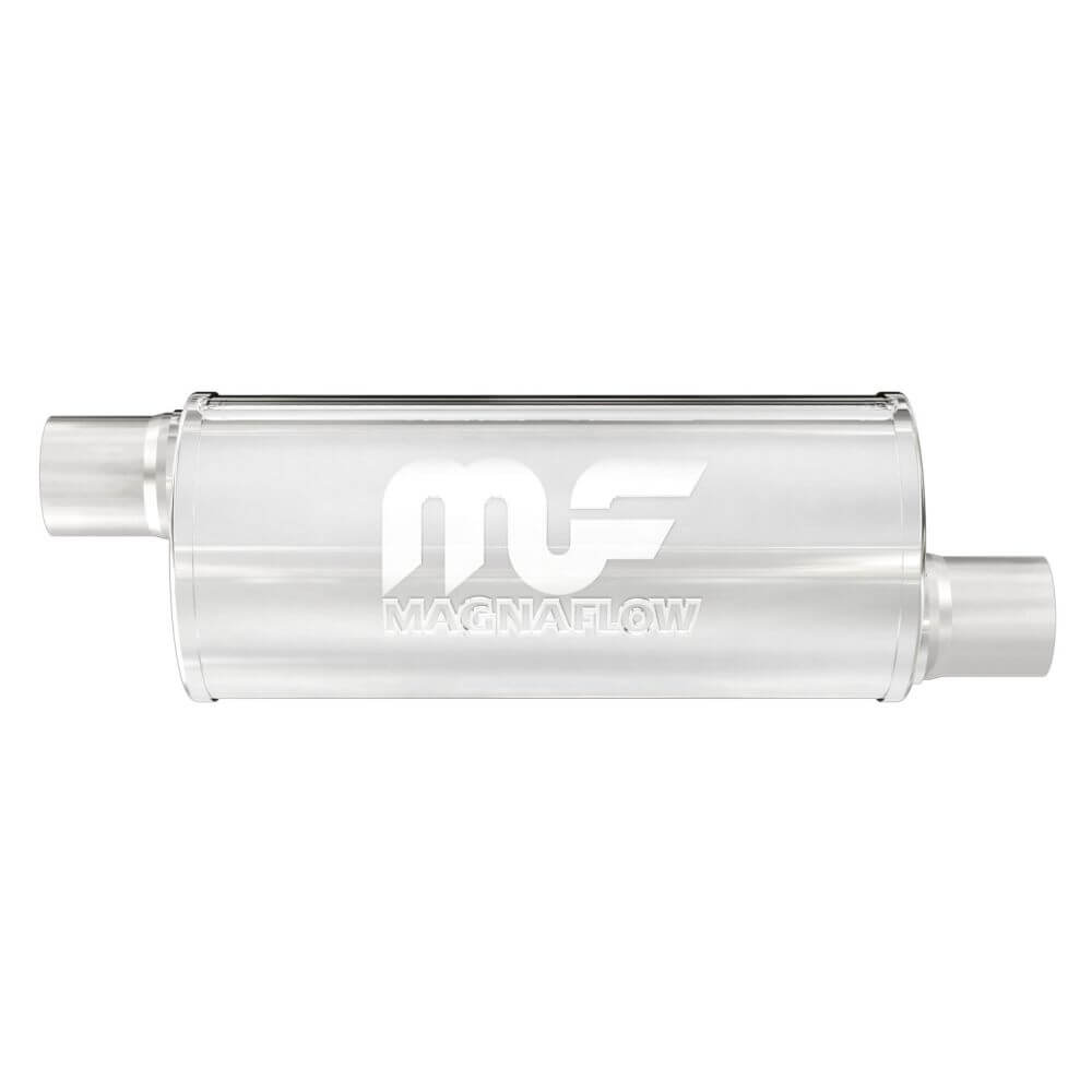 MagnaFlow 12635 Performance Stainless Steel Muffler (2.25" ID Offset/2.25" OD Offset)