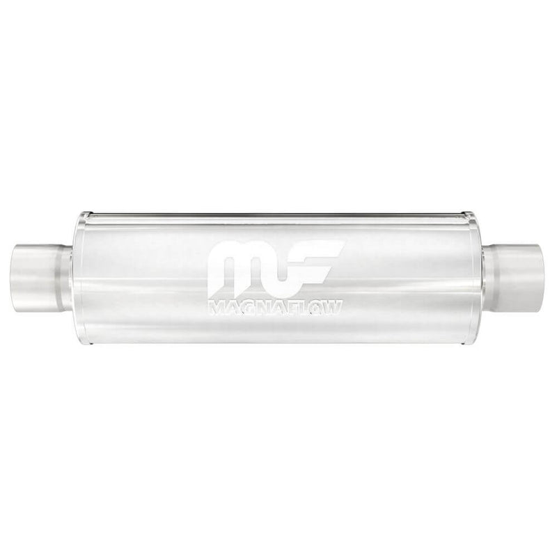 MagnaFlow 12771 Performance Stainless Steel Muffler (4" ID Center/4" OD Center)