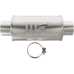 MagnaFlow 12775 Stainless Steel Exhaust Muffler (4" ID Center/4" OD Center)