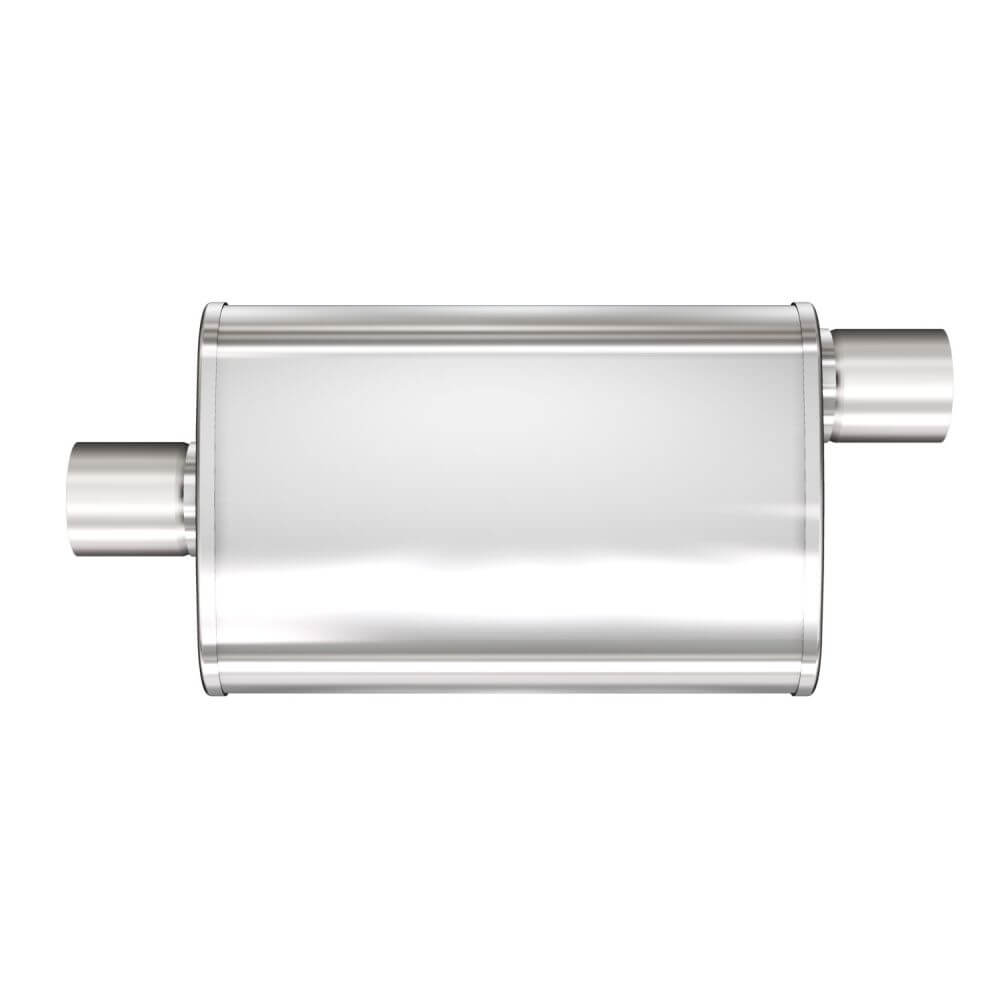 MagnaFlow 13219 XL Series Stainless Steel Muffler (3" ID Center/3" OD Offset)