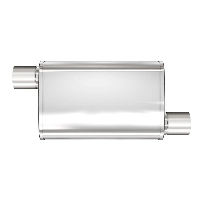 MagnaFlow 13235 XL Series Stainless Steel Muffler (2.25" ID Offset/2.25" OD Offset)