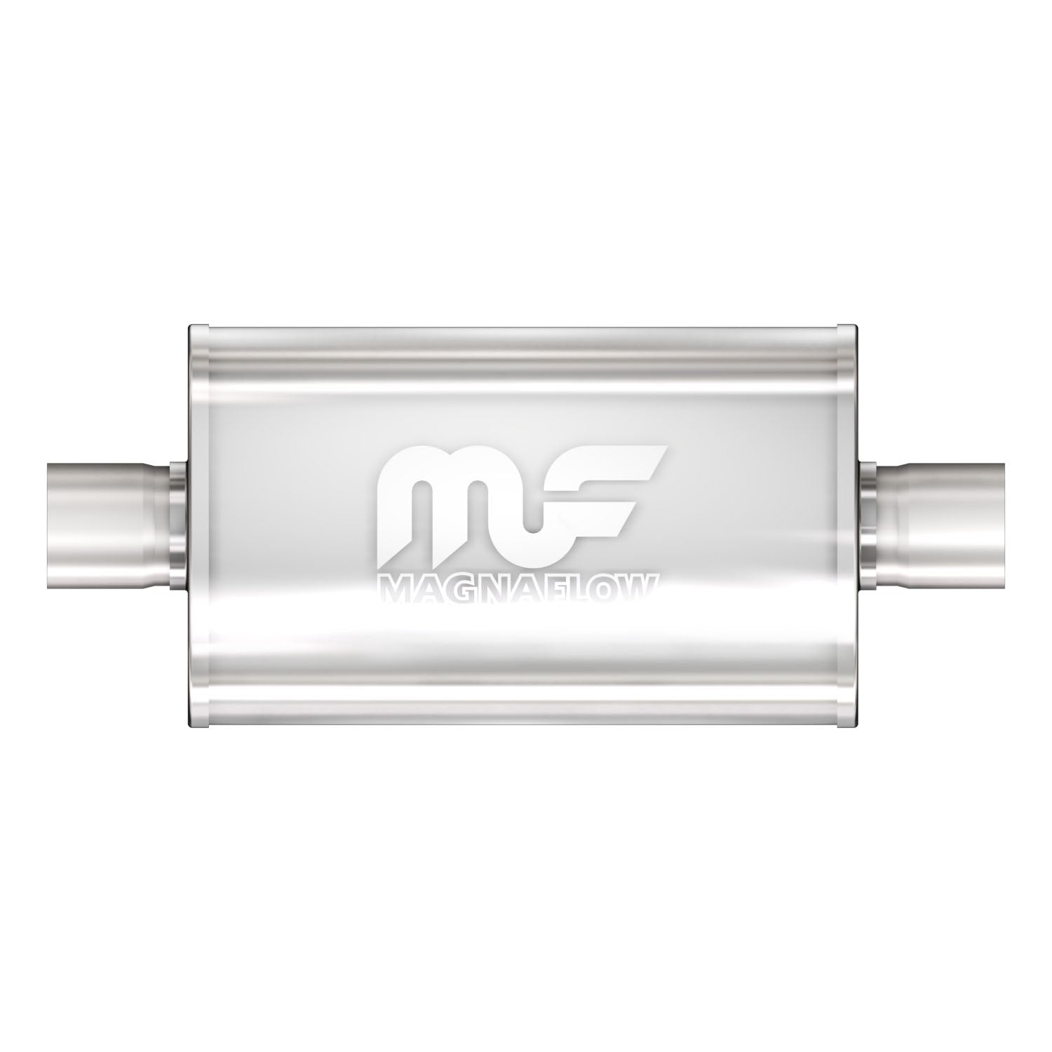 MagnaFlow 14150 Race Series Stainless Steel Muffler (3.5" ID Center/3.5" OD Center)
