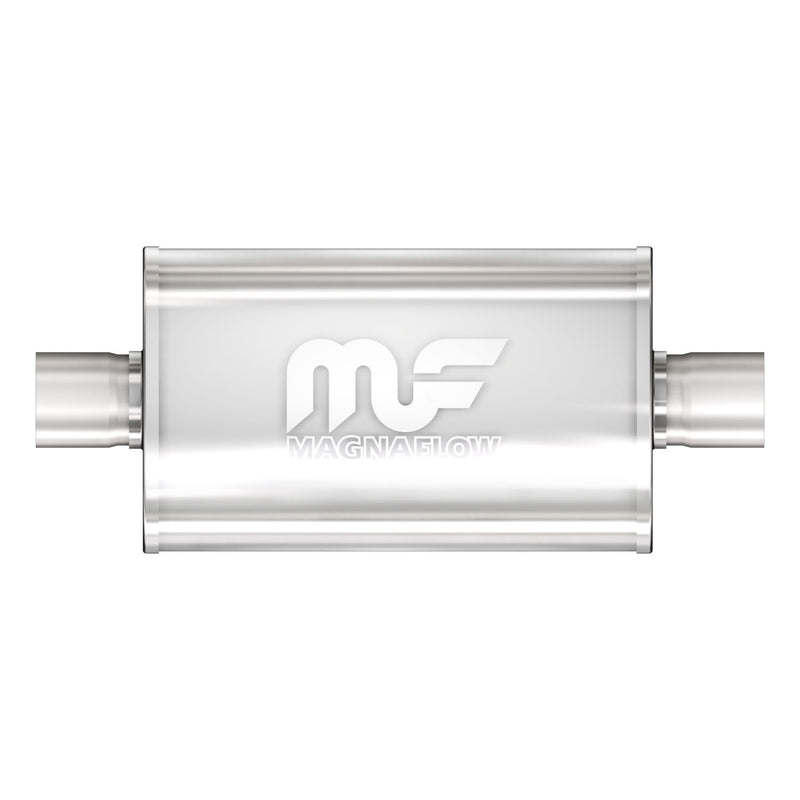 MagnaFlow 14151 Race Series Stainless Steel Muffler (3.5" ID Center/3.5" OD Center)