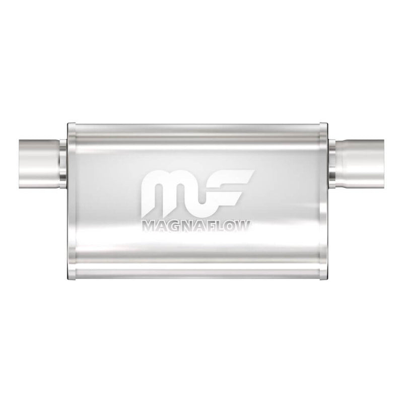 MagnaFlow 14211 Performance Stainless Steel Muffler (2.5" ID Offset/2.5" OD Offset)