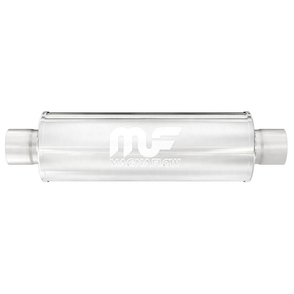 MagnaFlow 14419 Performance Stainless Steel Muffler (3" ID Center/3" OD Center)
