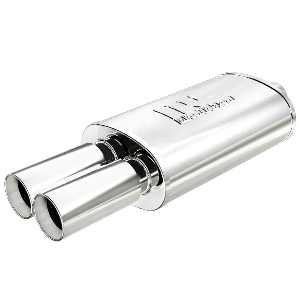 MagnaFlow 14815 Street Performance Stainless Steel Muffler (2.25" ID Center/3" OD Dual)