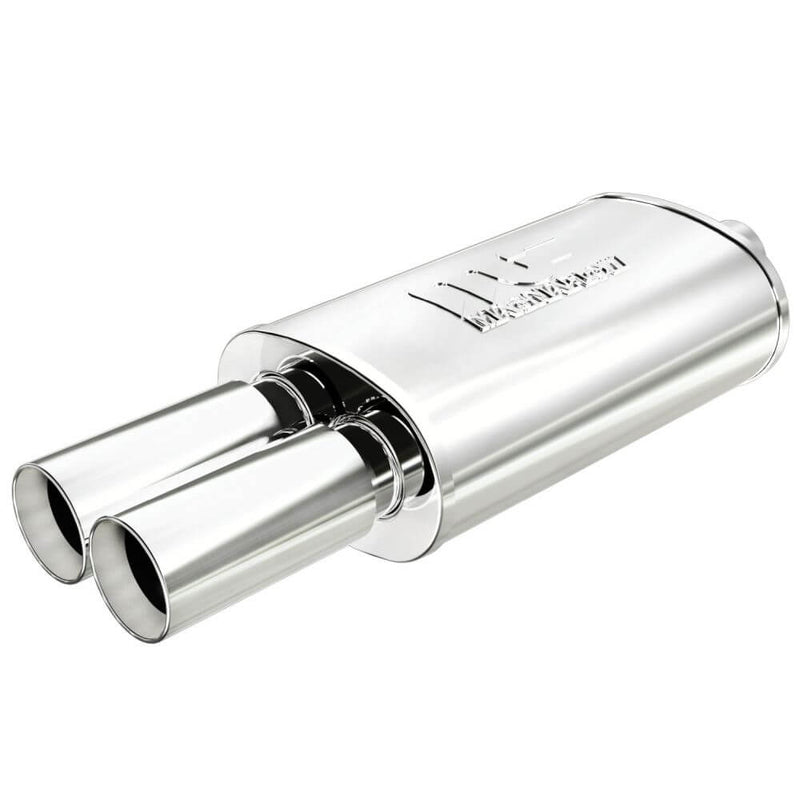 MagnaFlow 14815 Street Performance Stainless Steel Muffler (2.25" ID Center/3" OD Dual)