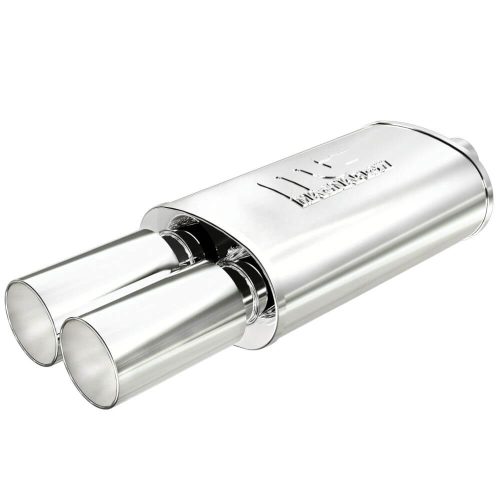 MagnaFlow 14816 Street Performance Stainless Steel Muffler (2.25" ID Center/3.5" OD Dual)