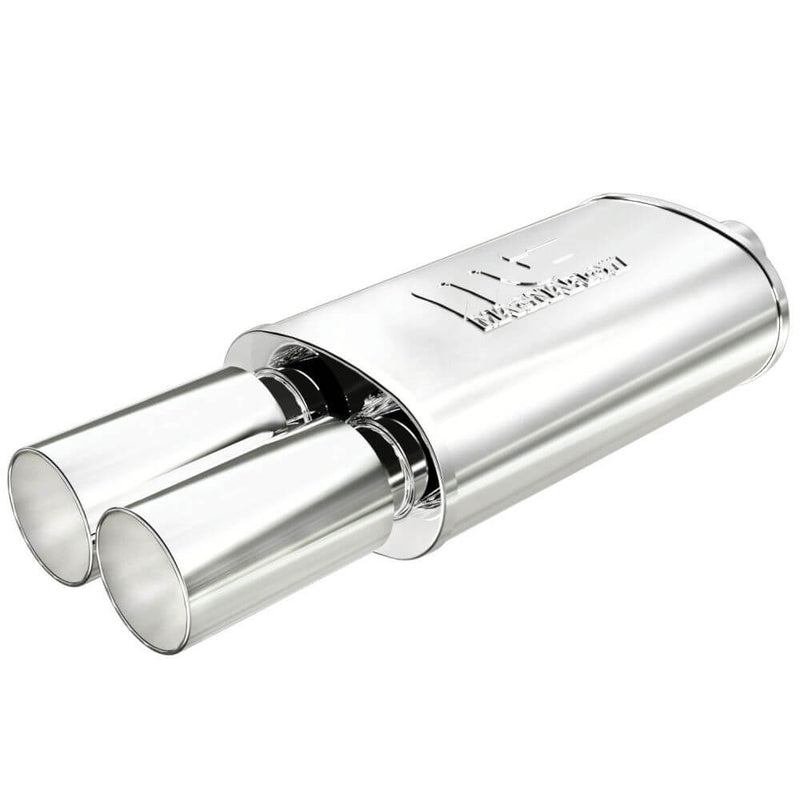 MagnaFlow 14816 Street Performance Stainless Steel Muffler (2.25" ID Center/3.5" OD Dual)