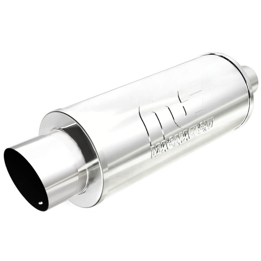 MagnaFlow 14821 Street Performance Stainless Steel Muffler (2.25" ID Center/4" OD Center)