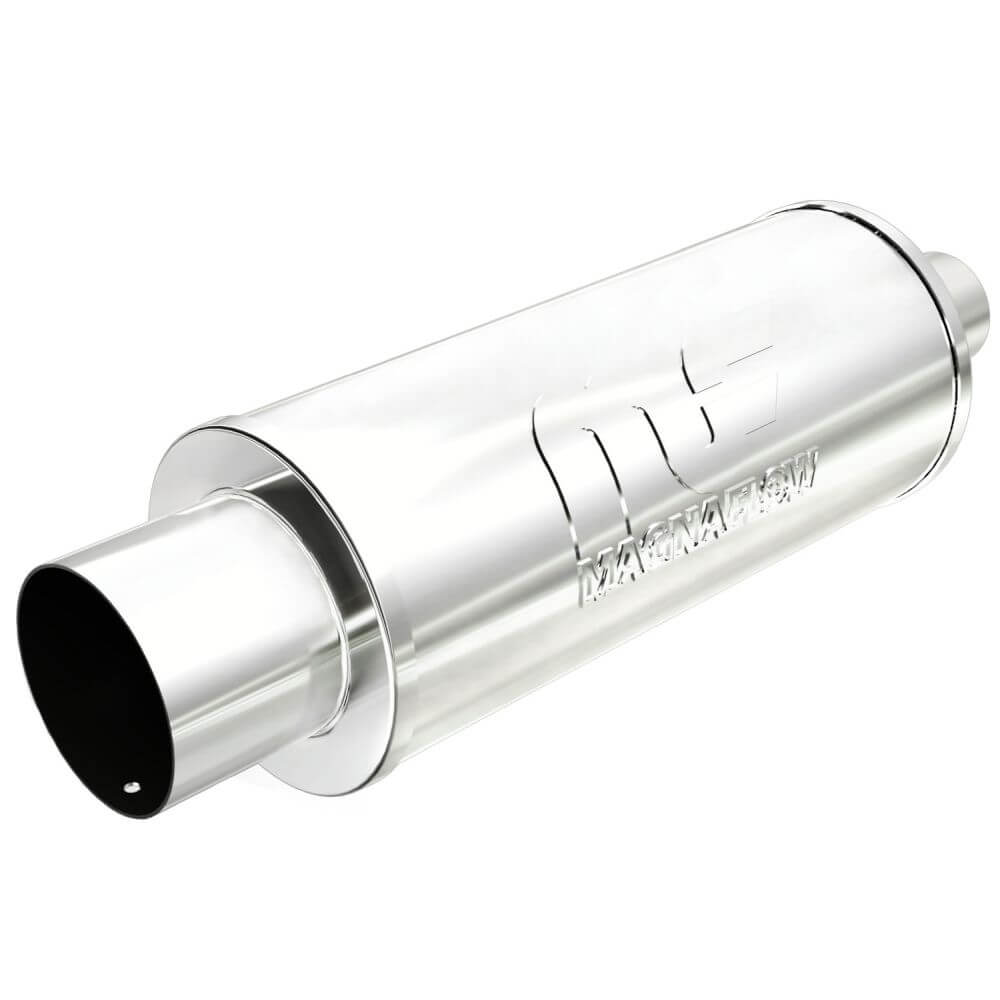 MagnaFlow 14822 Street Performance Stainless Steel Muffler (2.25" ID Center/4" OD Center)