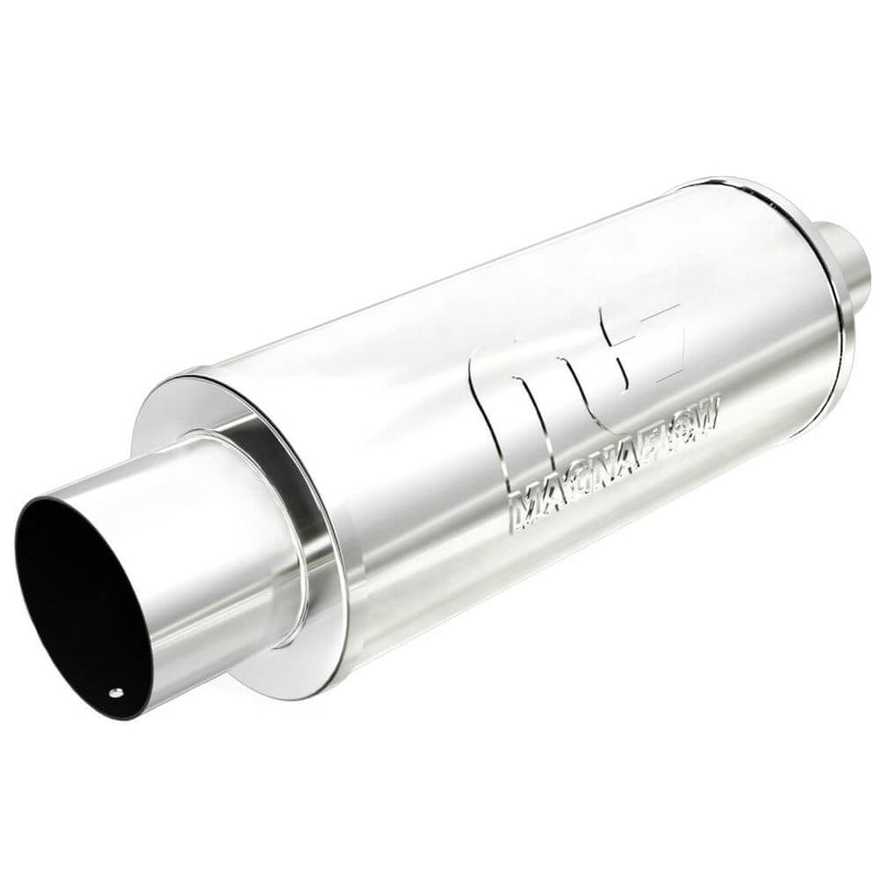 MagnaFlow 14822 Street Performance Stainless Steel Muffler (2.25" ID Center/4" OD Center)