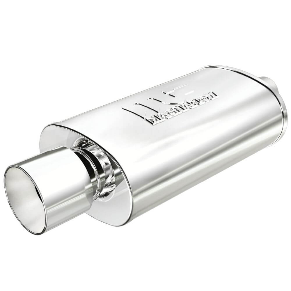 MagnaFlow 14832 Street Performance Stainless Steel Muffler (2.25" ID Center/4" OD Center)