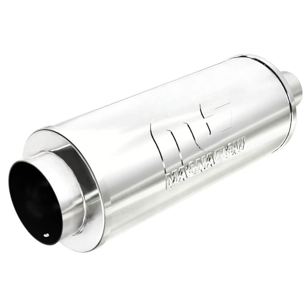 MagnaFlow 14846 Street Performance Stainless Steel Muffler (2.25" ID Center/4.5" OD Center)