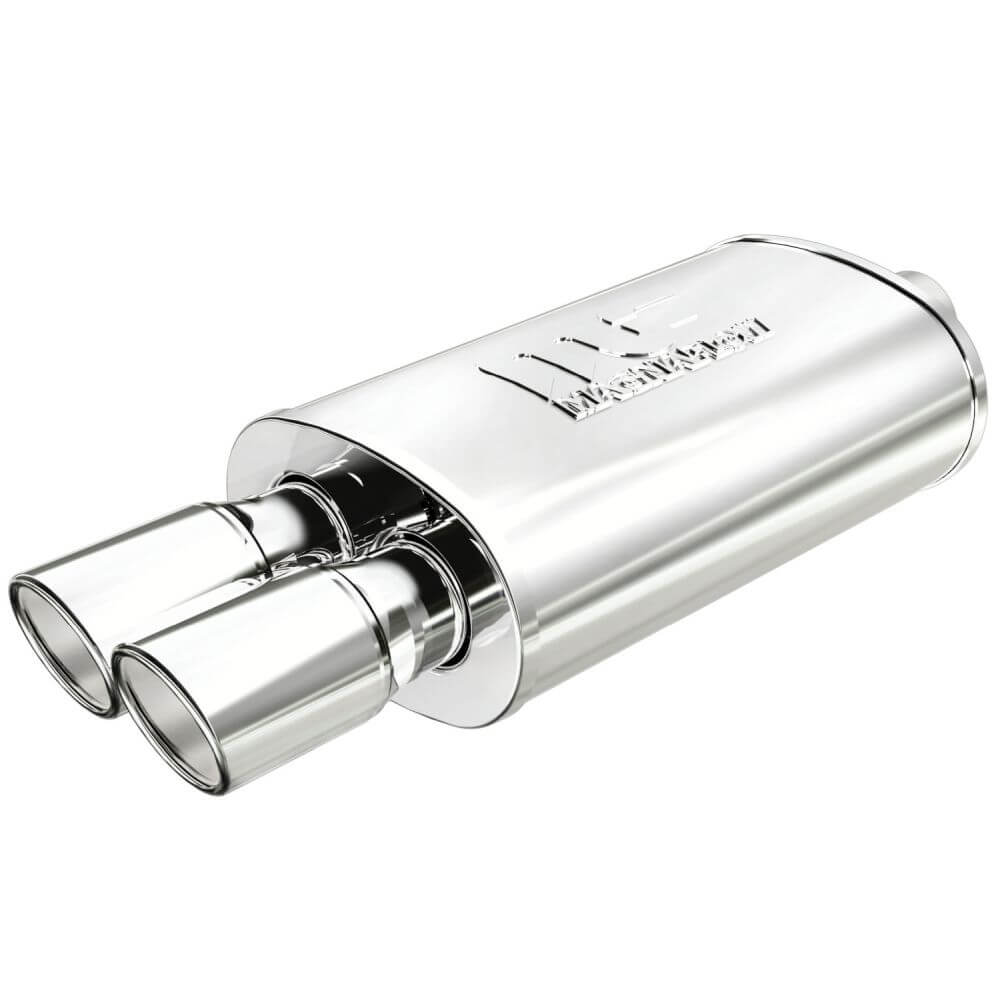 MagnaFlow 14862 Street Performance Stainless Steel Muffler (2.25" ID Center/3" OD Dual)