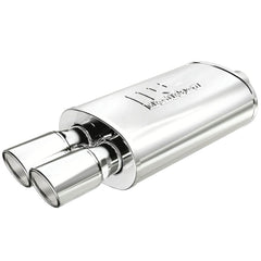 MagnaFlow 14862 Street Performance Stainless Steel Muffler (2.25" ID Center/3" OD Dual)