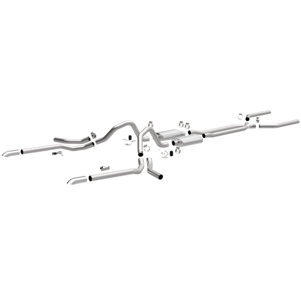 MagnaFlow 15165 Street Series Crossmember-Back Stainless Exhaust System