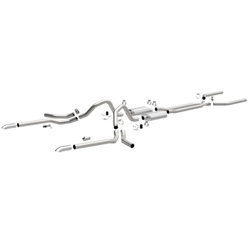 MagnaFlow 15165 Street Series Crossmember-Back Stainless Exhaust System