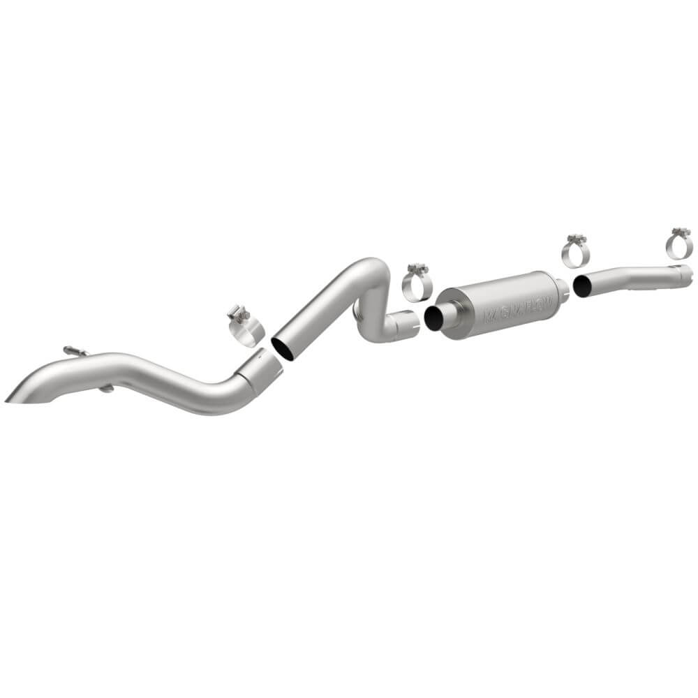 MagnaFlow 15236 Rock Crawler Cat-Back Stainless Exhaust System