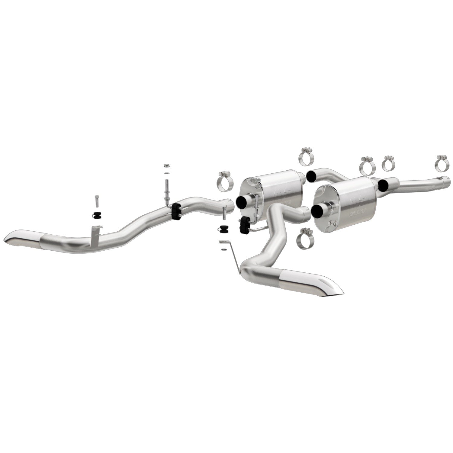 MagnaFlow 15344 MF Series Crossmember-Back Stainless Exhaust System