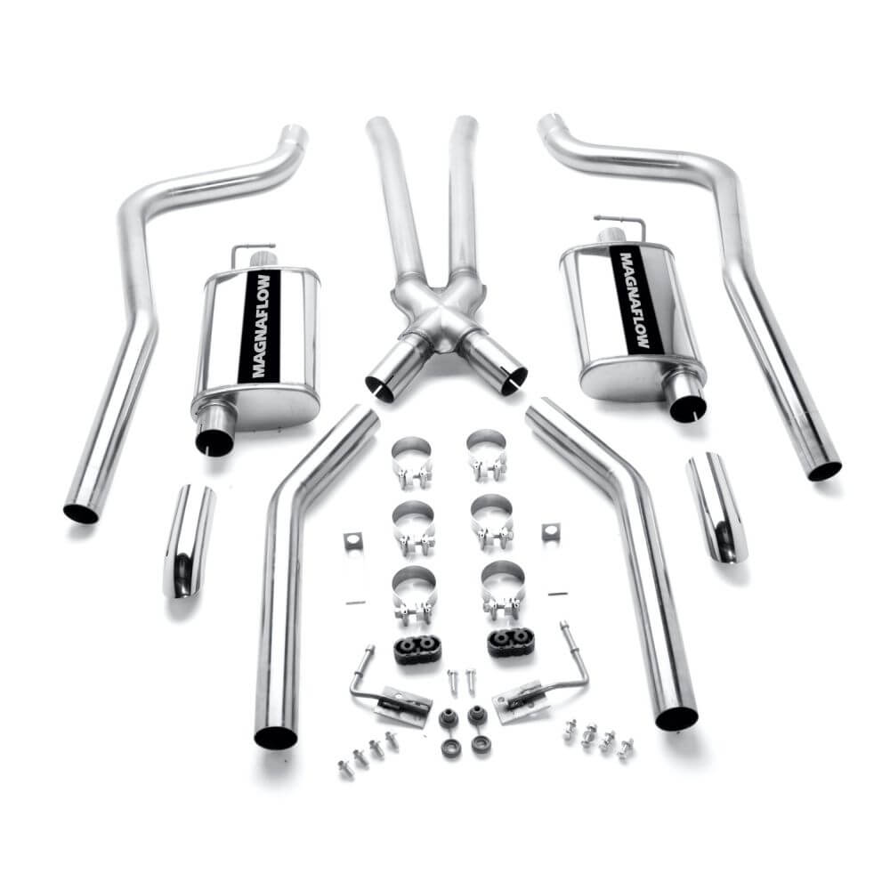 MagnaFlow 15851 Street Series Crossmember-Back Stainless Exhaust System