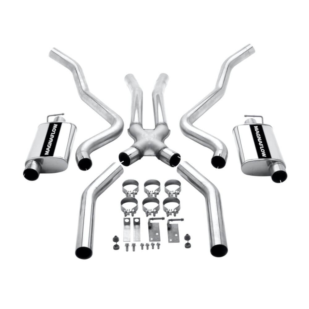 MagnaFlow 15852 Street Series Crossmember-Back Stainless Exhaust System