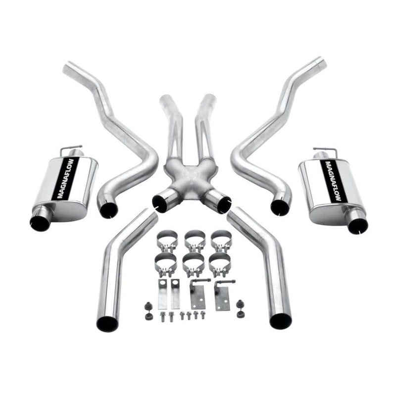 MagnaFlow 15852 Street Series Crossmember-Back Stainless Exhaust System