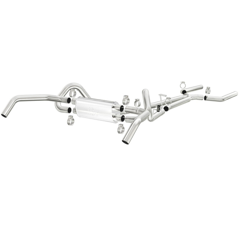 MagnaFlow 15895 Street Series Crossmember-Back Stainless Exhaust System