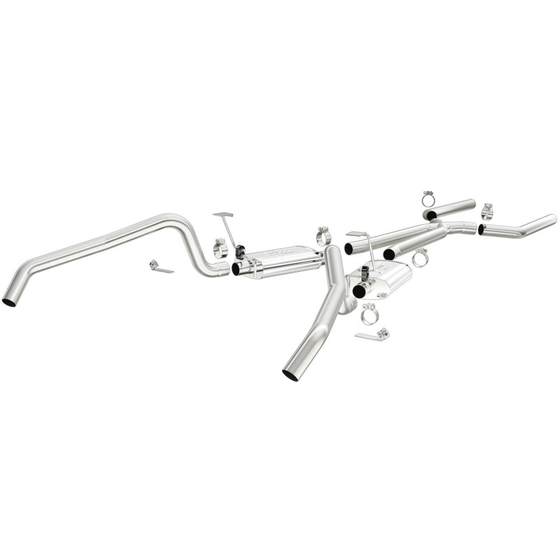 MagnaFlow 15896 Street Series Crossmember-Back Stainless Exhaust System